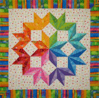 Rainbow Split Broken Star